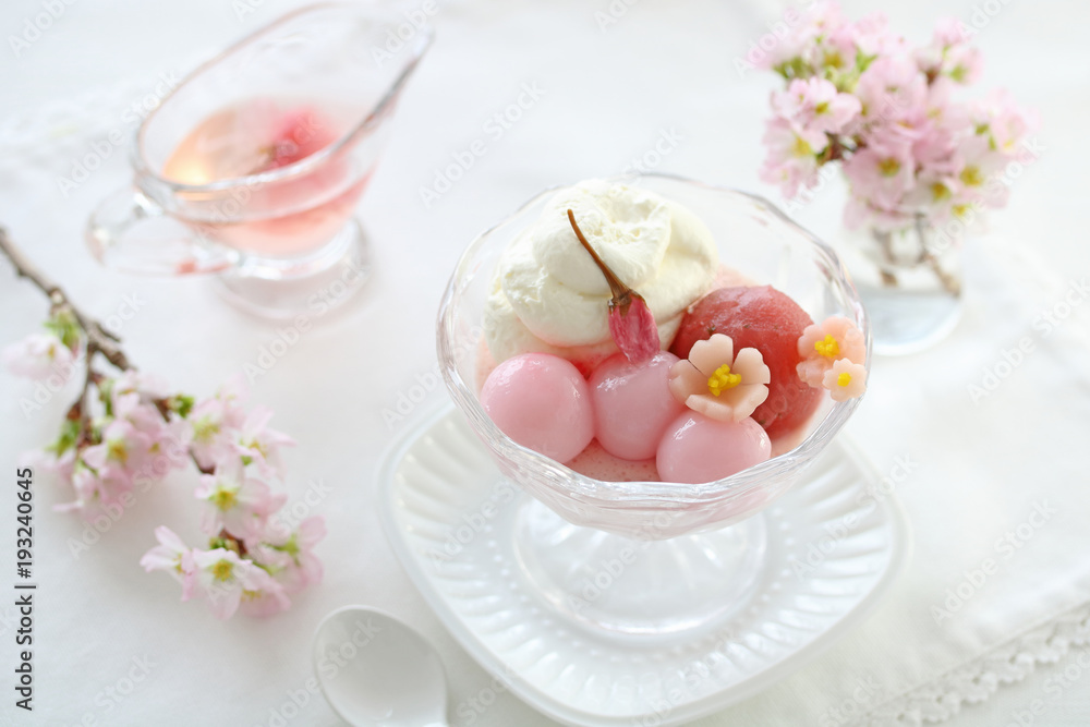 さくらパフェ さくらパフェ