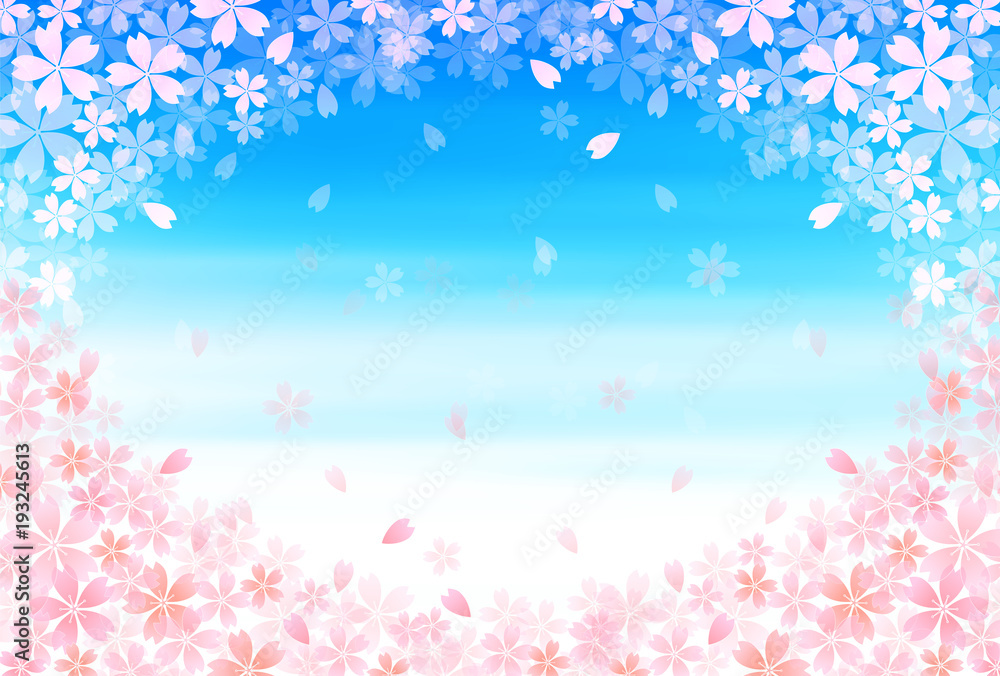 桜　春　花　背景