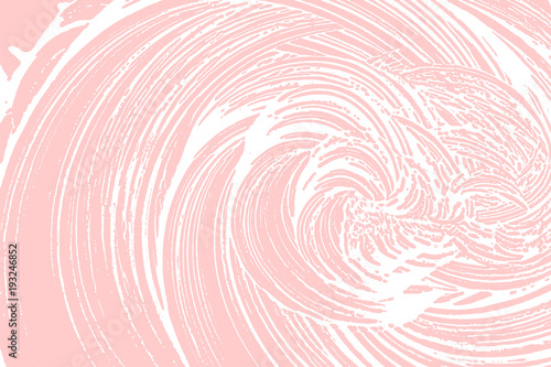 Natural soap texture. Adorable millenial pink foam trace background. Artistic popular soap suds. Cleanliness, cleanness, purity concept. Vector illustration.