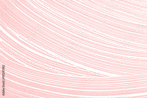 Natural soap texture. Alive millenial pink foam trace background. Artistic stylish soap suds. Cleanliness, cleanness, purity concept. Vector illustration.