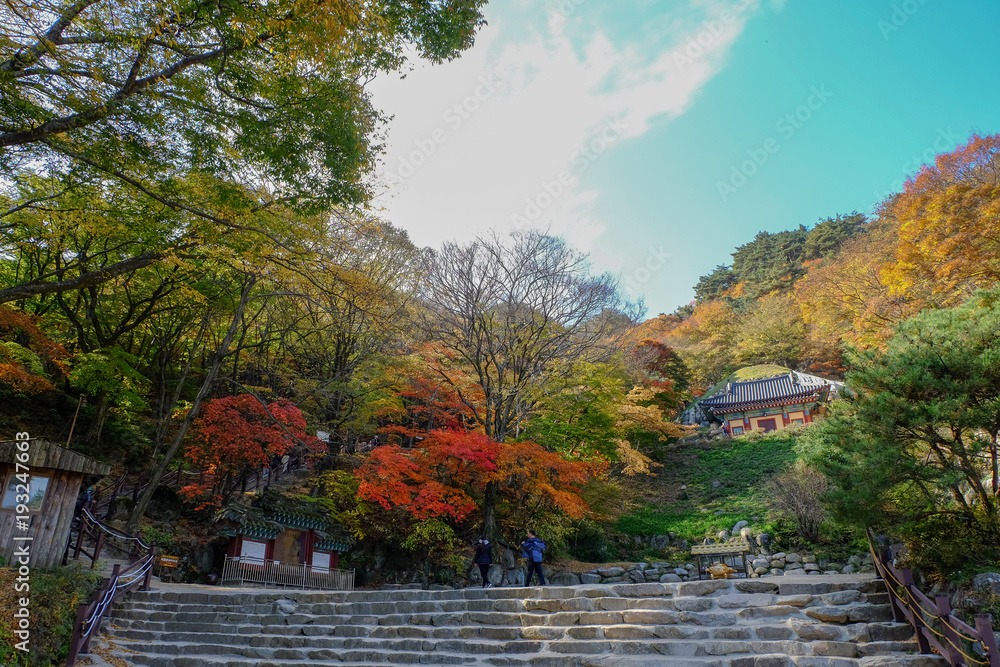 Seokguram Grotto world heritage in Gyeongju,South Korea