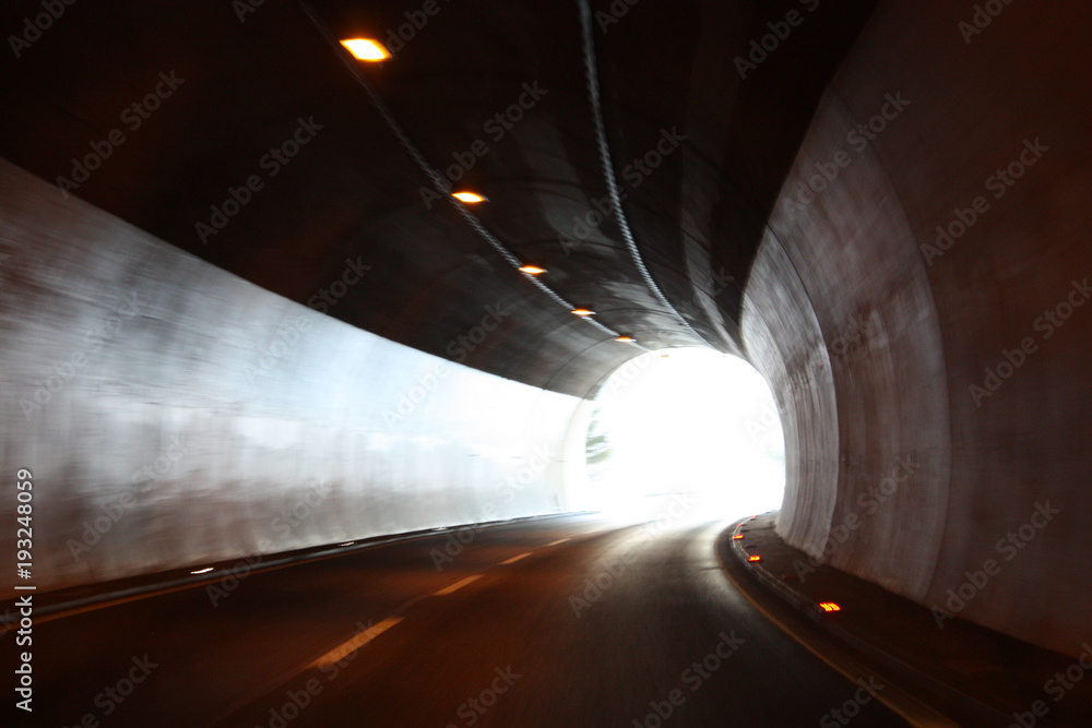 tunnel in Alps Austria