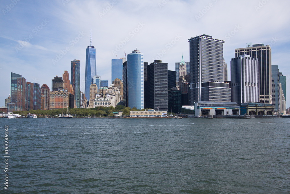 Skyline of South Manhattan in New York
Skyline of South Manhattan in New York