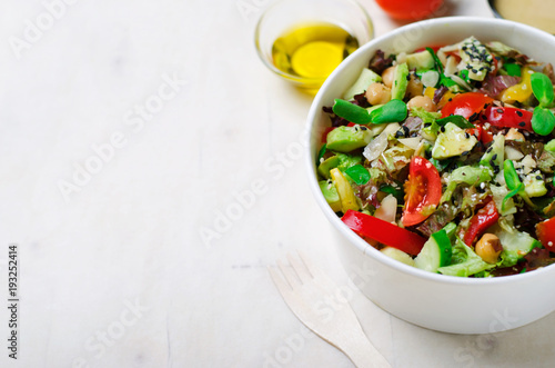 Healthy Vegetarian Salad, Delicious Vegan Meal
