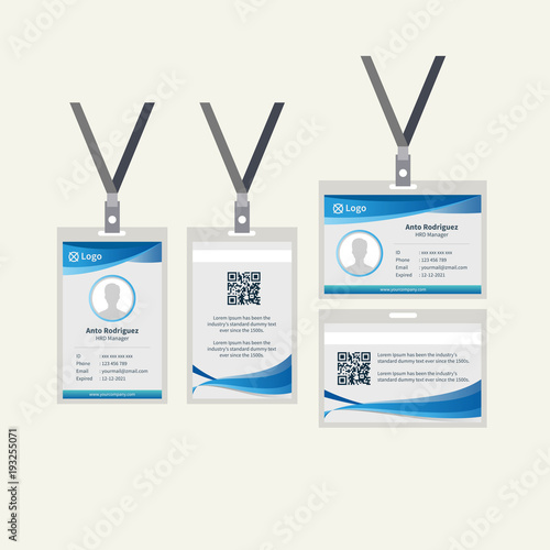 ID Card Name Tag Design