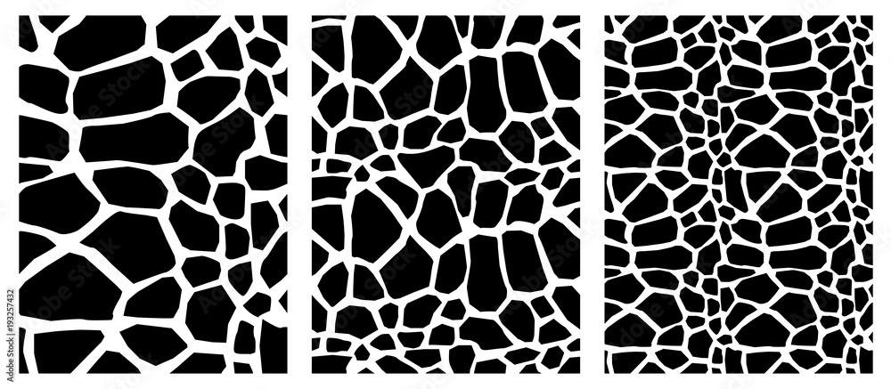 Giraffe skin seamless vector pattern Giraffe skin seamless vector pattern