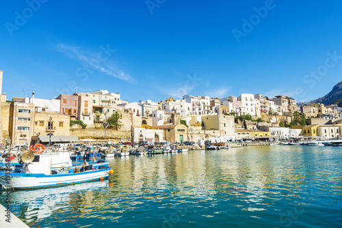 Fototapeta Naklejka Na Ścianę i Meble -  View of Castellammare del Golfo in Sicily, Italy