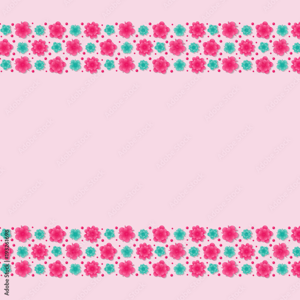 Background with flowers. Concept of a card for Women's Day, Mother's Day. Vector. Background with flowers. Concept of a card for Women's Day, Mother's Day. Vector.