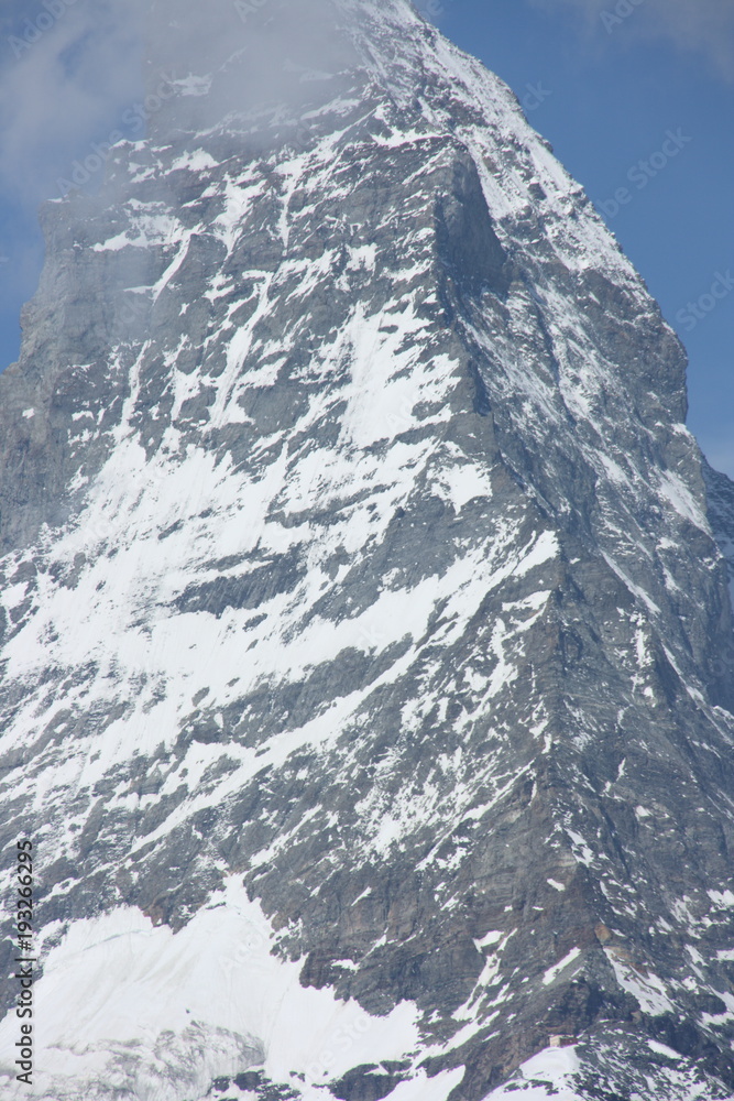 Obraz premium The Matterhorn is a mountain of the Alps