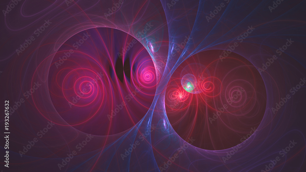 Colorful dancing spirals abstract background Colorful dancing spirals abstract background