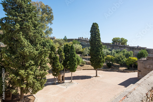 View of the Gibralfaro courtyard