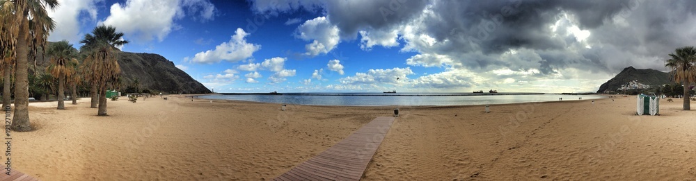 playa teresitas panorama