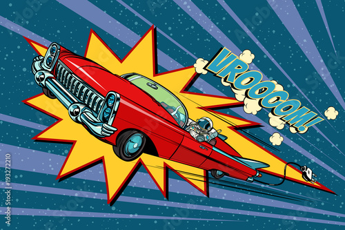 electric car space, high speed