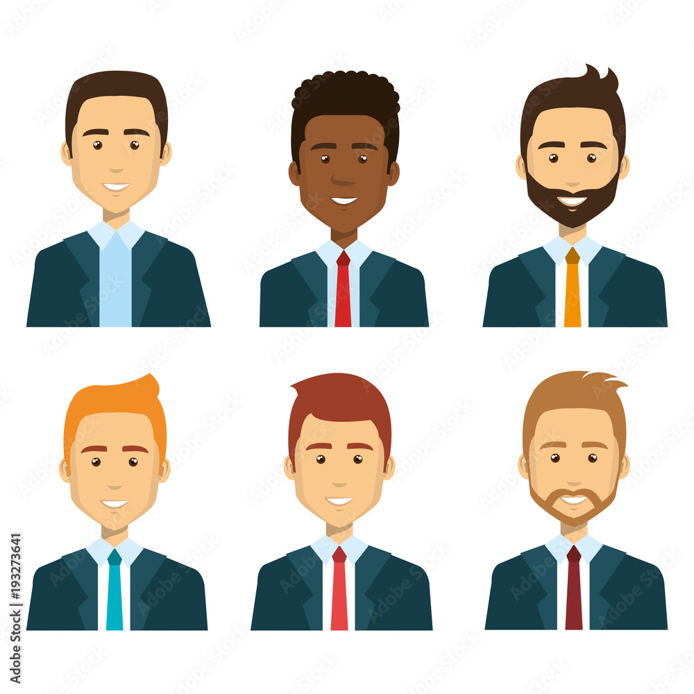 group of businessman teamwork vector illustration design group of businessman teamwork vector illustration design