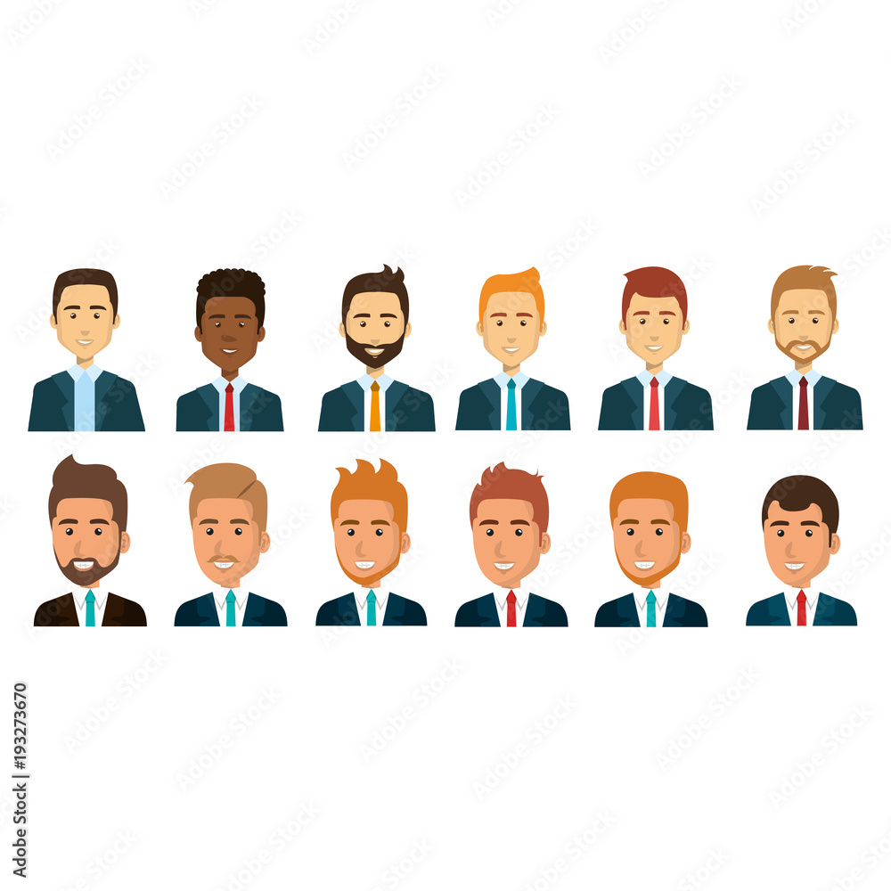 group of businessman teamwork vector illustration design group of businessman teamwork vector illustration design