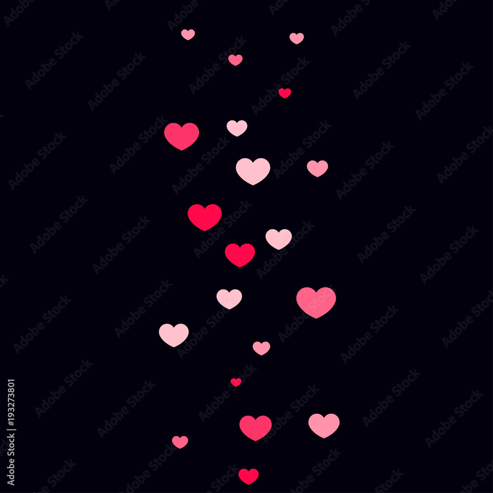Heart confetti background. Heart confetti background.
