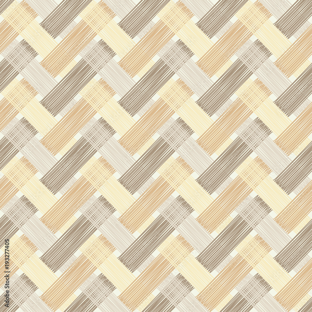 Seamless geometric pattern. Brown floor with wooden texture. Scribble texture. Textile rapport. Seamless geometric pattern. Brown floor with wooden texture. Scribble texture. Textile rapport.