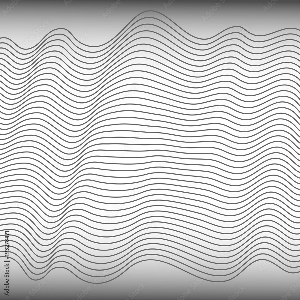 Abstract wave element for design. Stylized line art background. Vector illustration. Curved wavy line, smooth stripes. Abstract wave element for design. Stylized line art background. Vector illustration. Curved wavy line, smooth stripes.