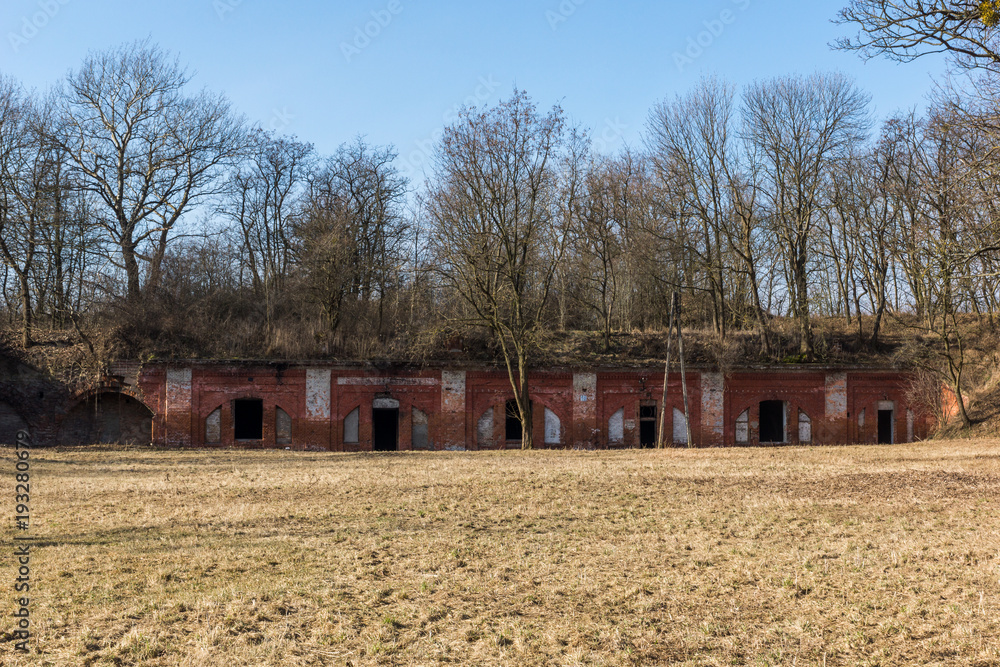 Fortress Modlin (Napoleon`s Redoubt) in Nowy Dwor Mazowiecki, Poland Fortress Modlin (Napoleon`s Redoubt) in Nowy Dwor Mazowiecki, Poland