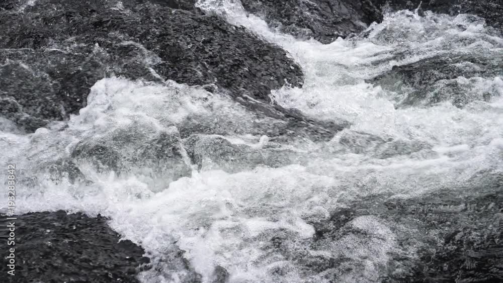 Flowing grey water Flowing grey water