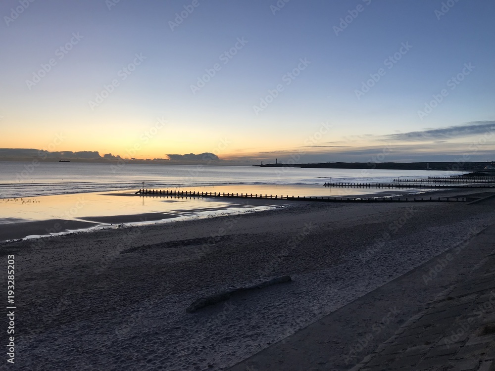 Dawn Sky on Aberdeen Beach
