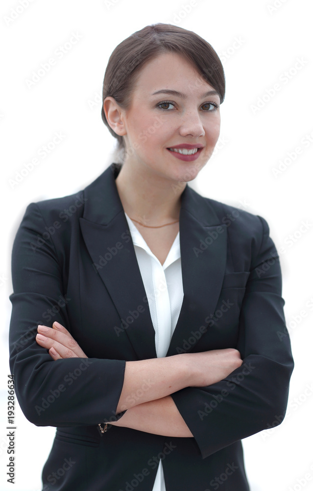 successful young business woman on the background of the office. successful young business woman on the background of the office.