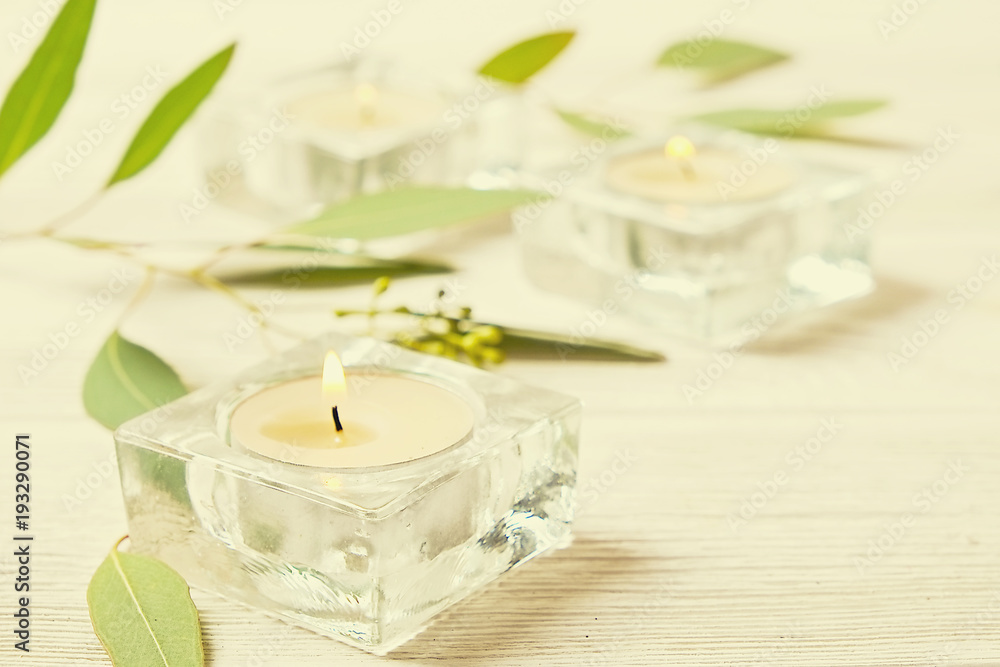 A stylish composition of spa salon and stone therapy attributes. International women's day discount. Present for mother's day.