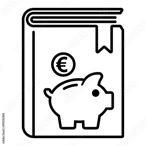 Buch Icon - Sparbuch