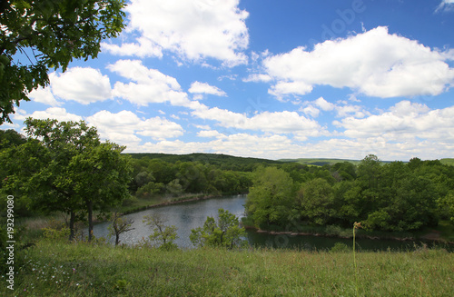 river under the sky