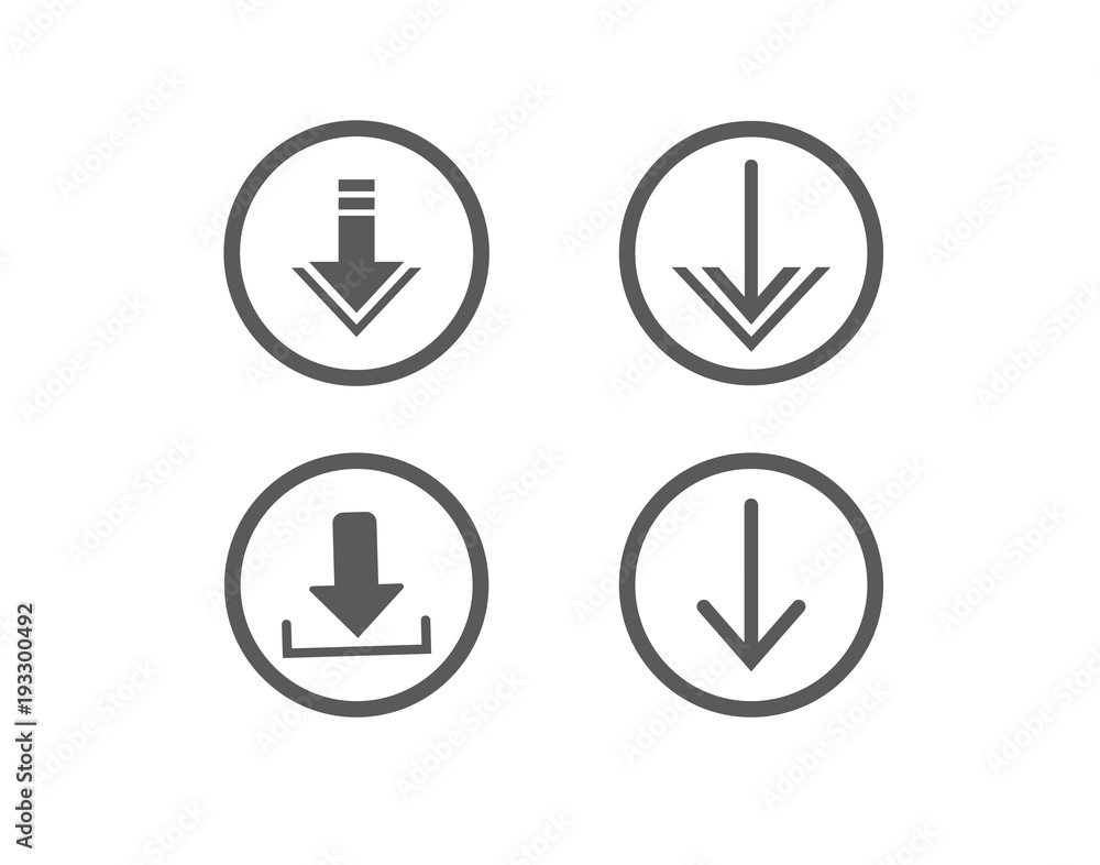File Download Icon set File Download Icon set