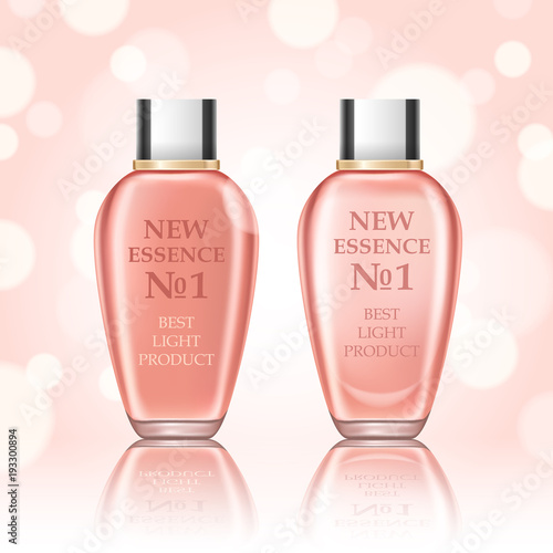 Set cosmetic bottles for your creative projects