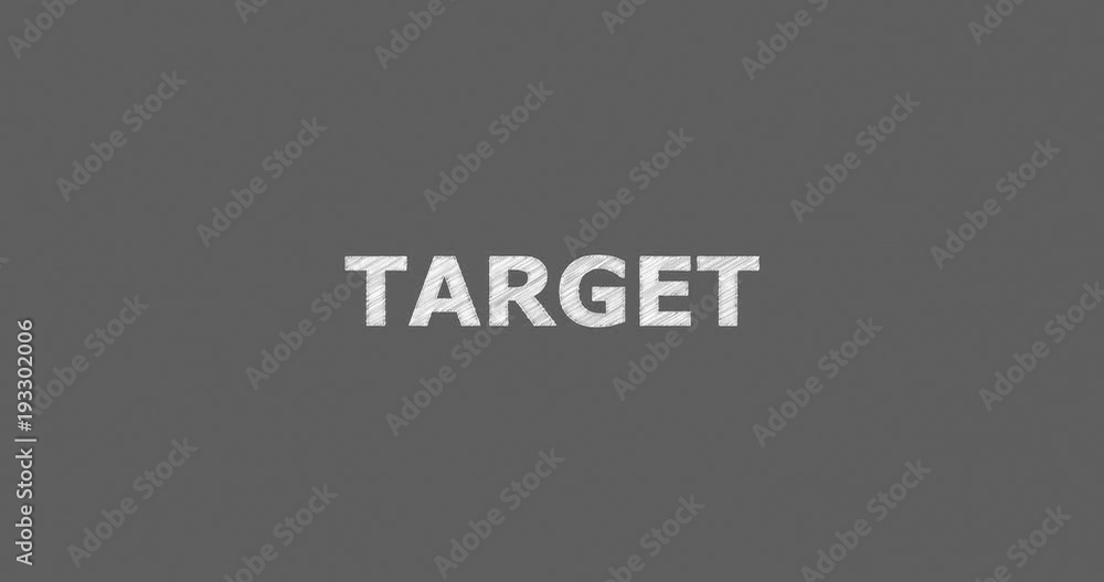 Writing or sketching a word TARGET Writing or sketching a word TARGET