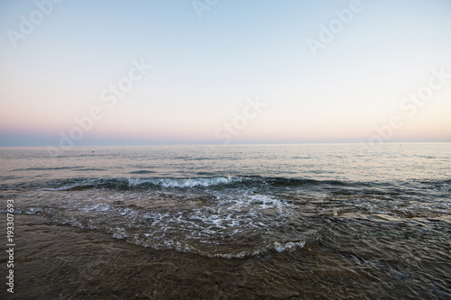 Evening at Alanya coast