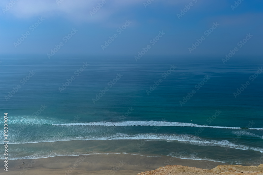 Surfing Beach Southern California