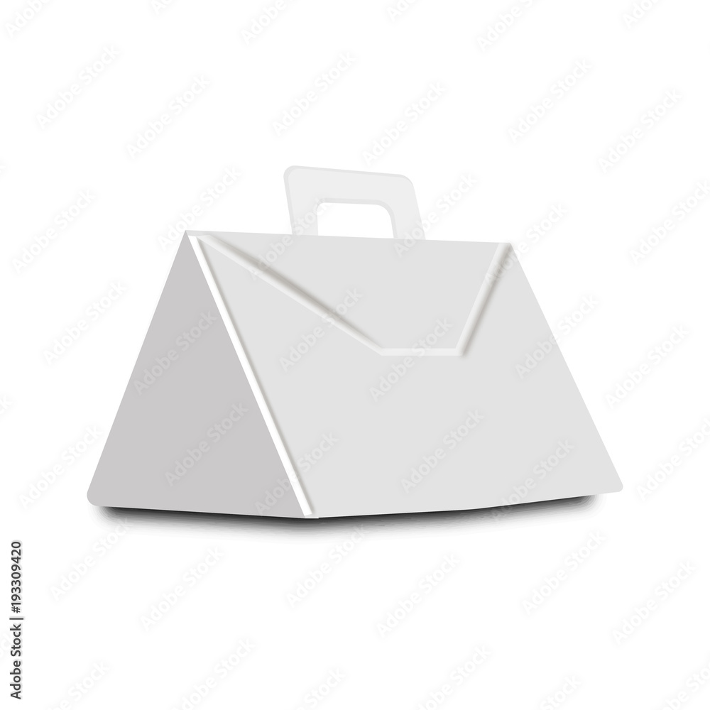 Blank Stand Up Pouch Snack Sachet Bag With Handle. Mock Up, Template. Illustration Isolated On White Background. Ready For Your Design. Blank Stand Up Pouch Snack Sachet Bag With Handle. Mock Up, Template. Illustration Isolated On White Background. Ready For Your Design.
