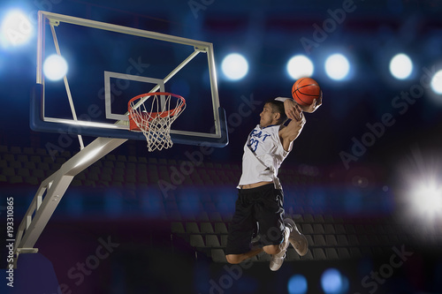 Basketball player in action © Andrey Burmakin