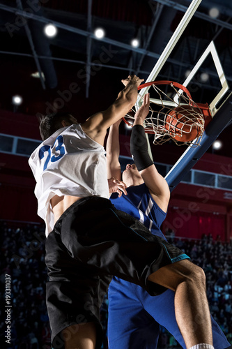 Two basketball players in action © Andrey Burmakin