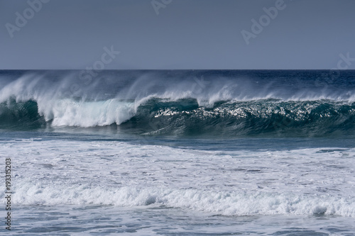 Big waves breaking