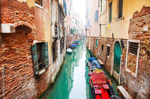 Scenic canal in Venice, Italy. © smallredgirl