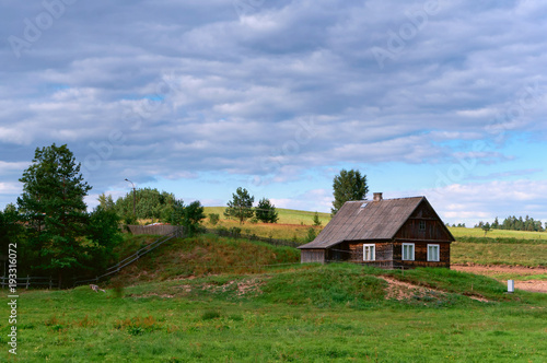 Countryside. Rural home. Rural landscape. © SeagullNady