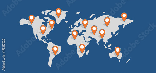 mappa, viaggi, itinerario, itinerari, turismo, 