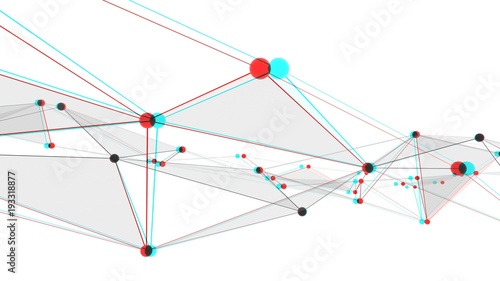 Concept of networks, technology or business