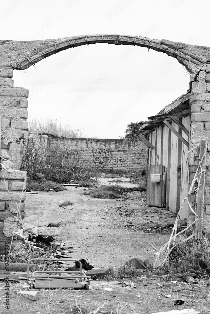 Fototapeta premium Derelict Stables
