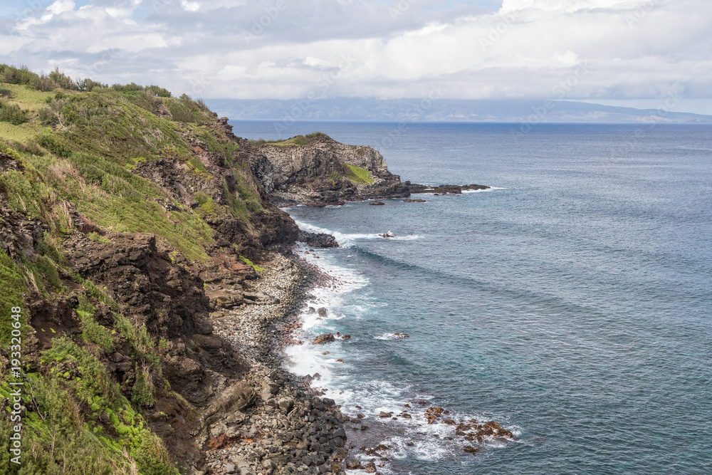 Scenic North Maui Coastline