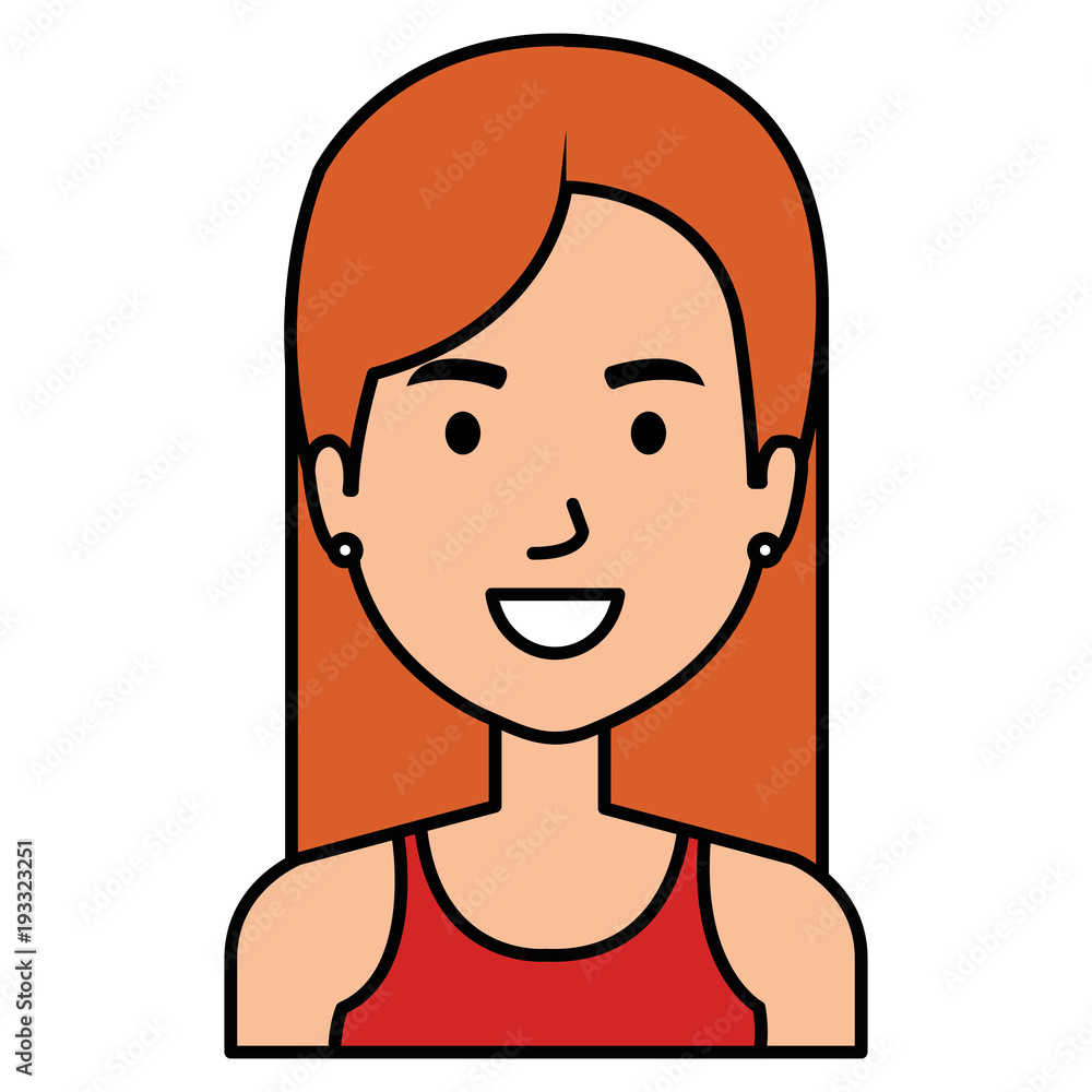 young and casual woman character vector illustration design young and casual woman character vector illustration design