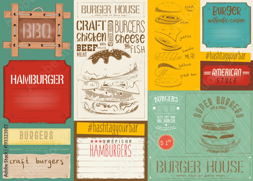 Burger Placemat