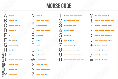 Creative vector illustration of international telegraph morse code alphabet isolated on transparent background. Art design numbers translated to dots, dashes. Abstract concept letters A to Z element