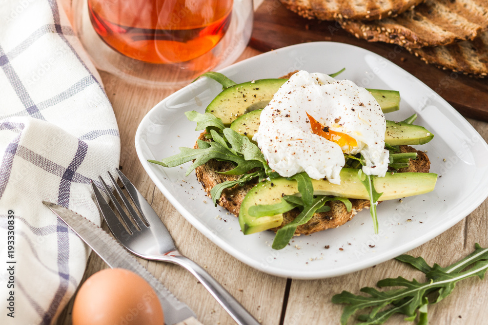 Avocado Toast with Fried Egg Avocado Toast with Fried Egg