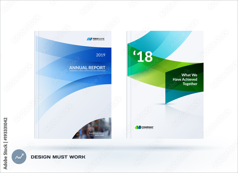 custom made wallpaper toronto digitalSet of design brochure, abstract annual report, horizontal cover