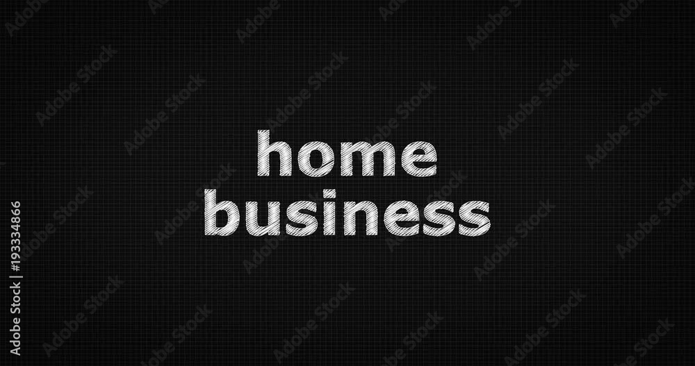 Writing or sketching a word HOME BUSINESS Writing or sketching a word HOME BUSINESS